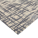 Natural & Silver Modern Wool Blend Rug - 8'3" x 10'4"