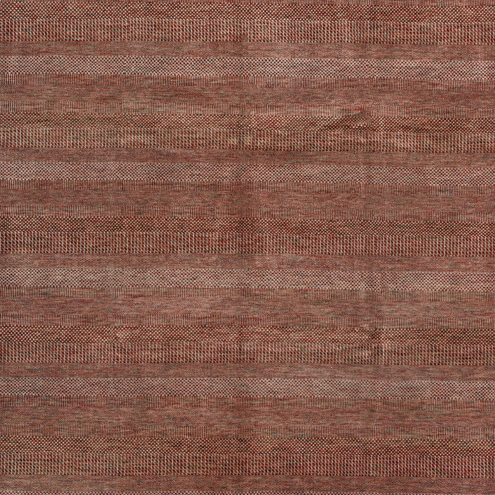 Brown Modern Wool Blend Rug - 8'3" x 10'3"