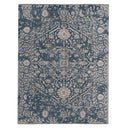 Blue Modern Wool Blend Rug - 8' x 10'1"