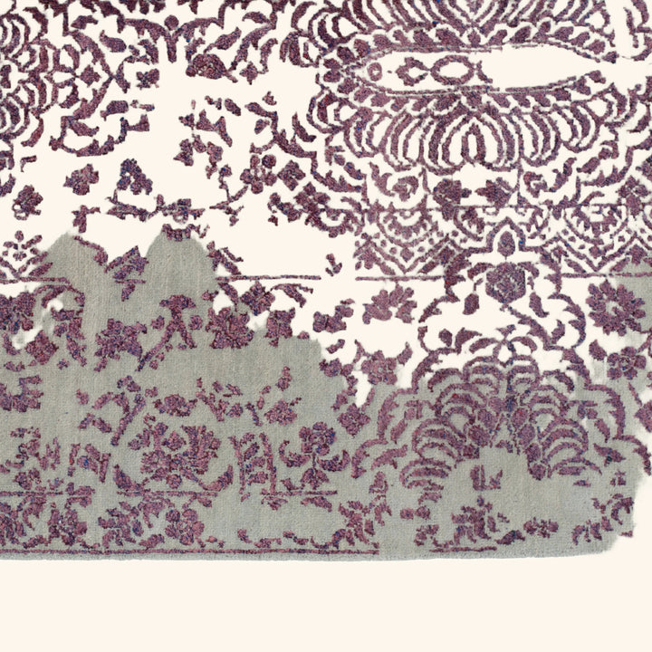 Hand-knotted Wool Rug - 10'2" x 8'1" Default Title