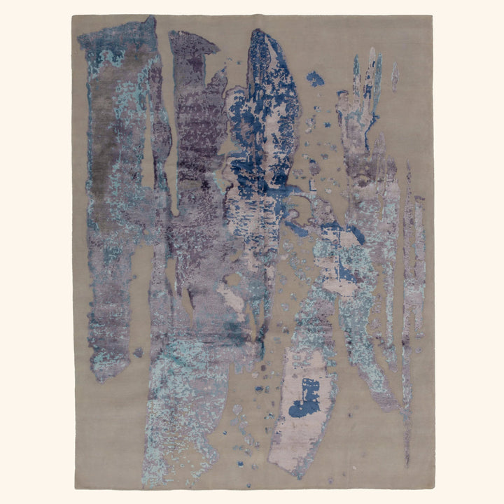 Hand-knotted Wool Rug - 10'1" x 8'2" Default Title