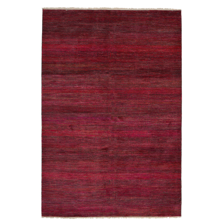 Hand-knotted Wool Rug - 9'2" x 6'3" Default Title