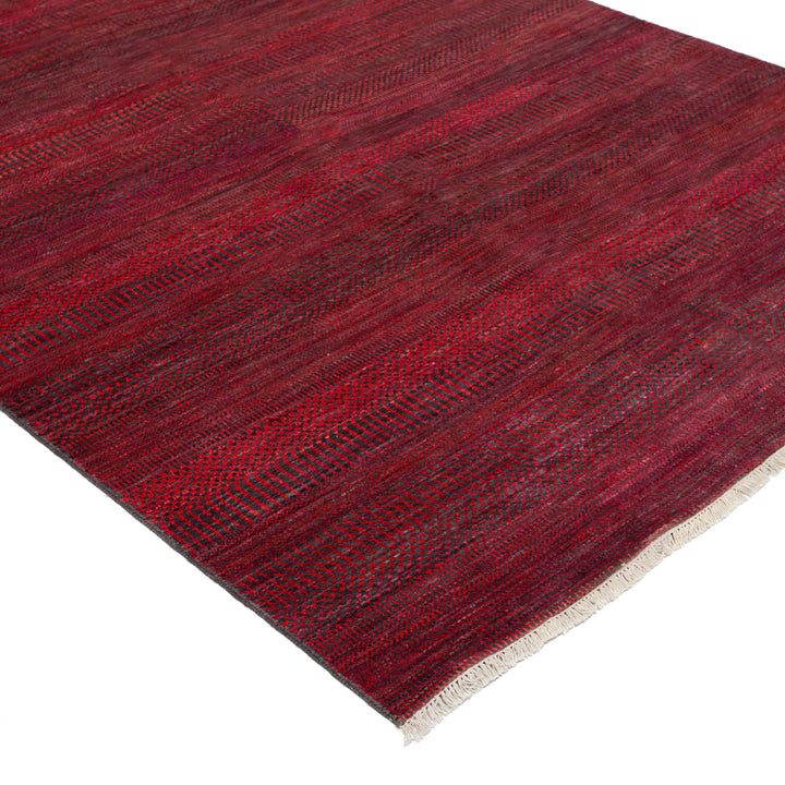 Hand-knotted Wool Rug - 9'2" x 6'3" Default Title