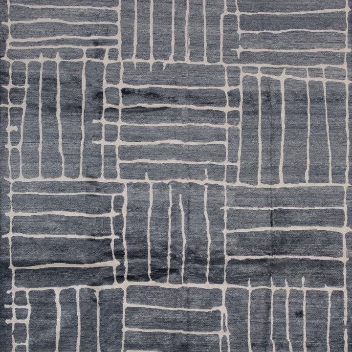 Hand-knotted Wool Rug - 10'2" x 8'1" Default Title