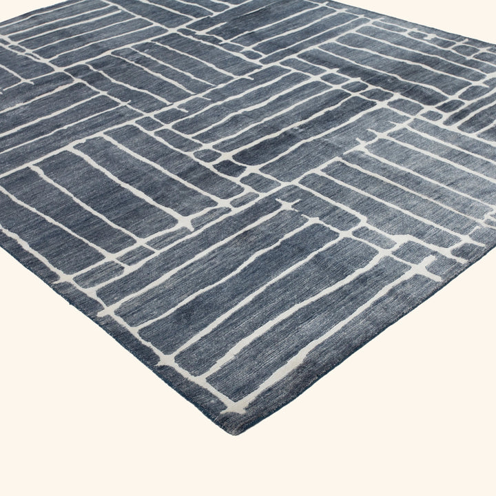 Hand-knotted Wool Rug - 10'2" x 8'1" Default Title