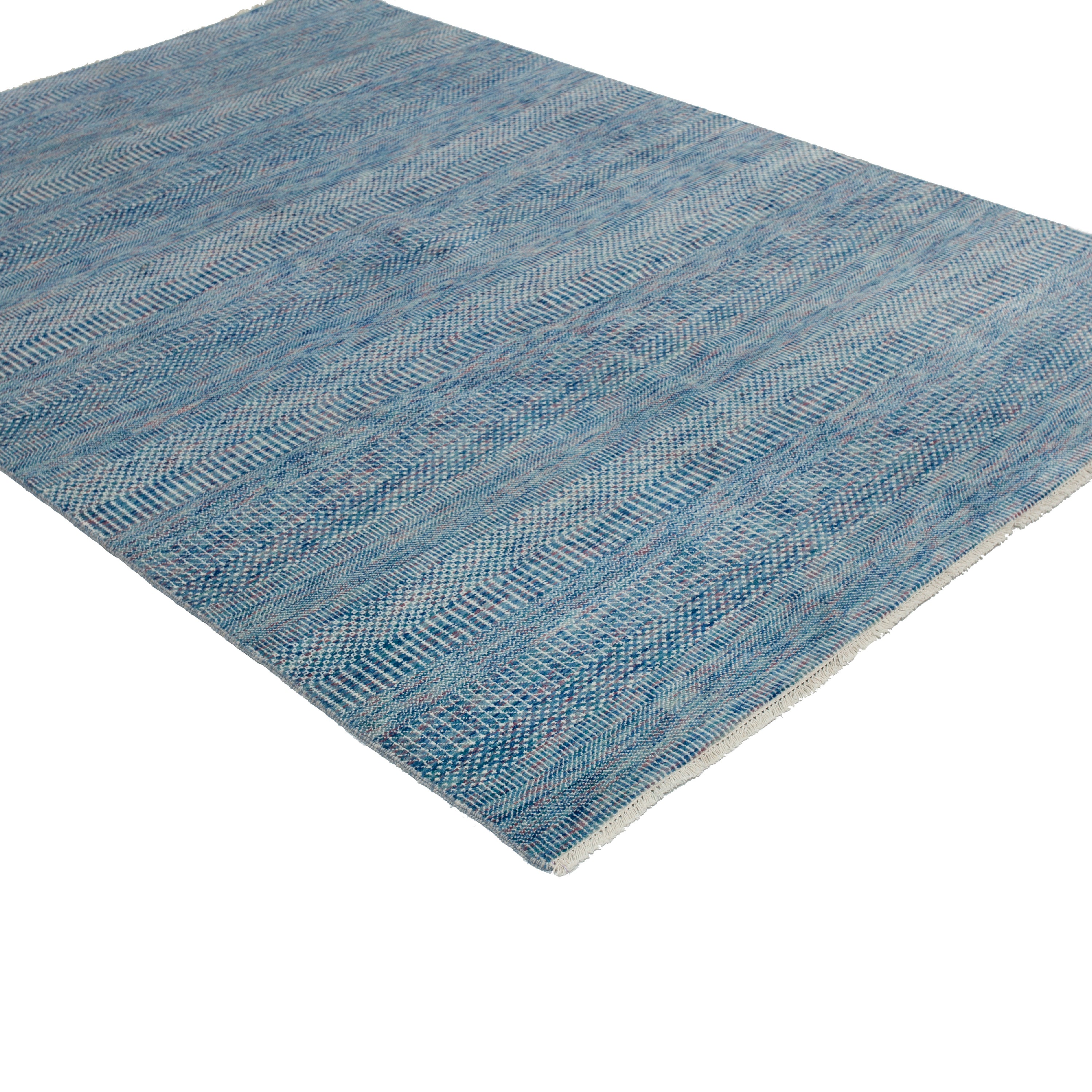 Hand-knotted Wool Rug - 9'2" x 6'2" Default Title