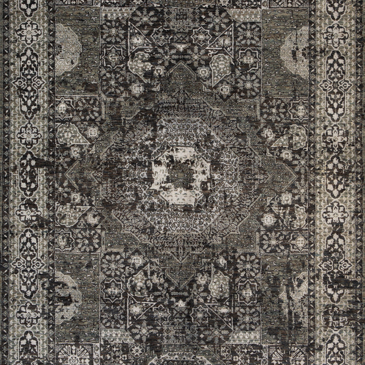 Hand-knotted Wool Rug - 9'1" x 6'2" Default Title
