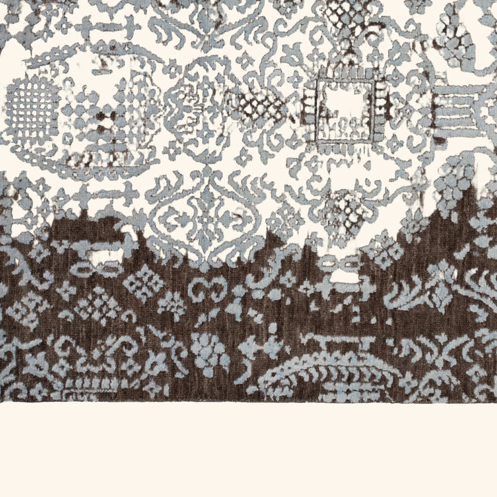 Hand-knotted Wool Rug - 8'1" x 5'2" Default Title