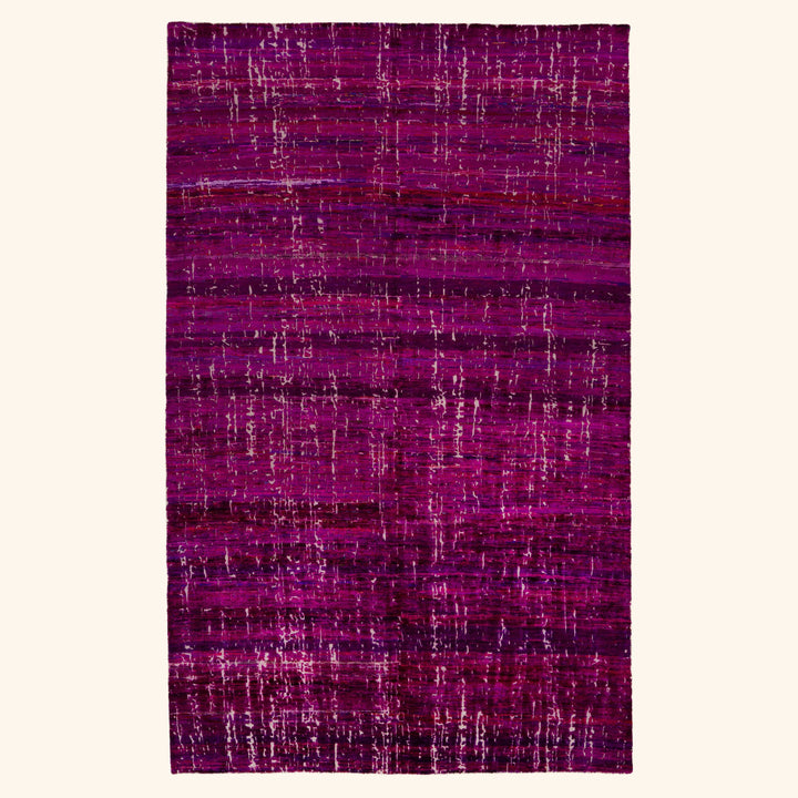 Hand-knotted Wool Rug - 9'4" x 5'10" Default Title