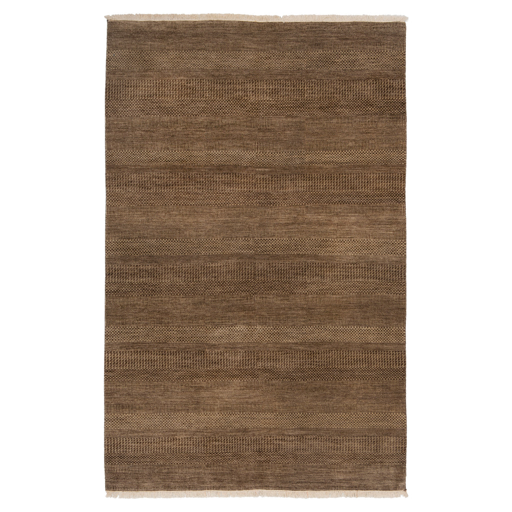 Hand-knotted Wool Rug - 9'4" x 6' Default Title