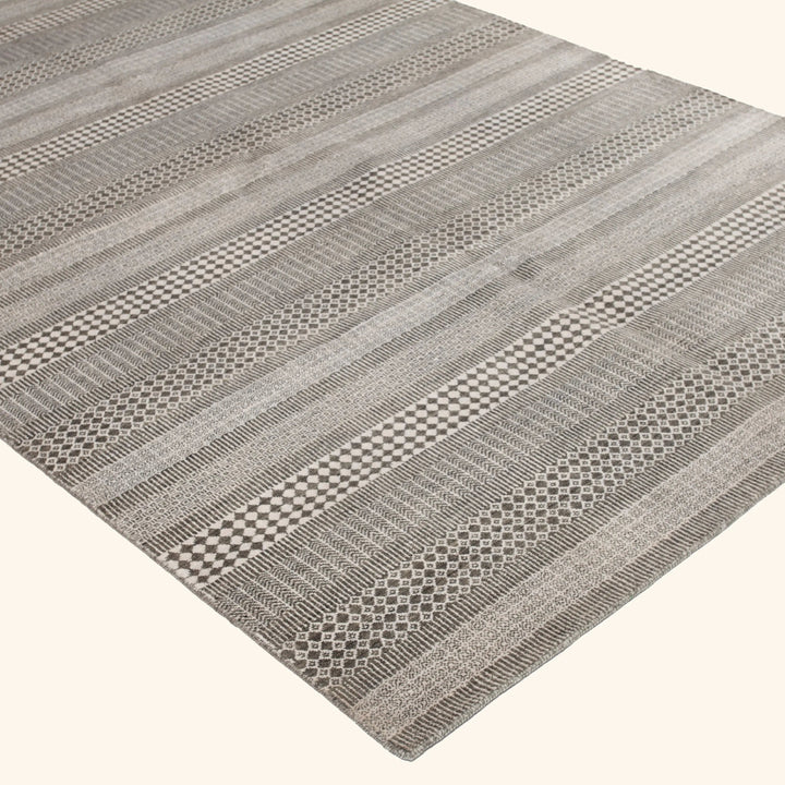Hand-knotted Wool Rug - 9'3" x 6'1" Default Title