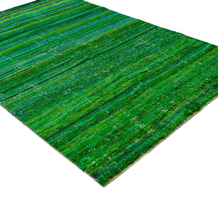 Hand-knotted Wool Rug - 9'1" x 6'1" Default Title