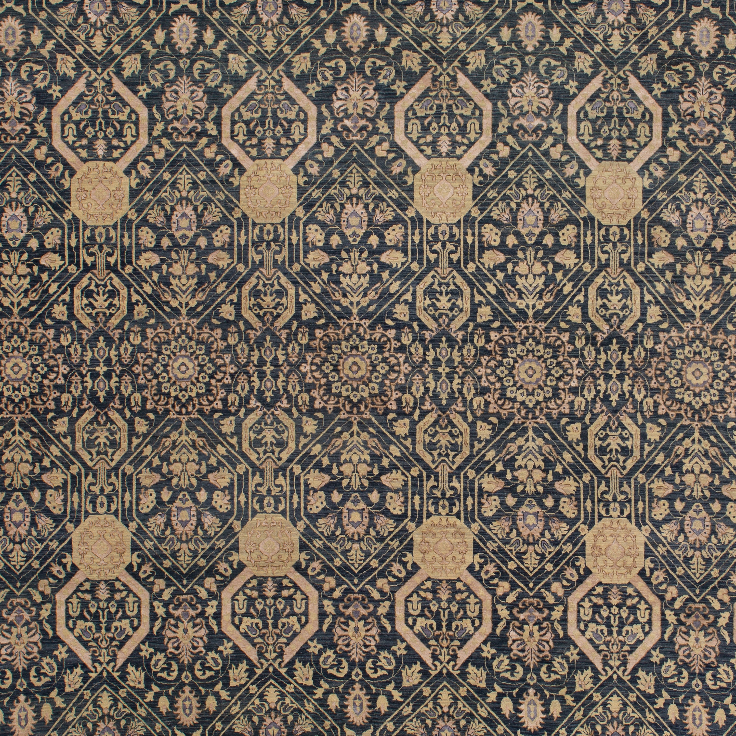 Hand-knotted Wool Rug - 12' x 12' Default Title