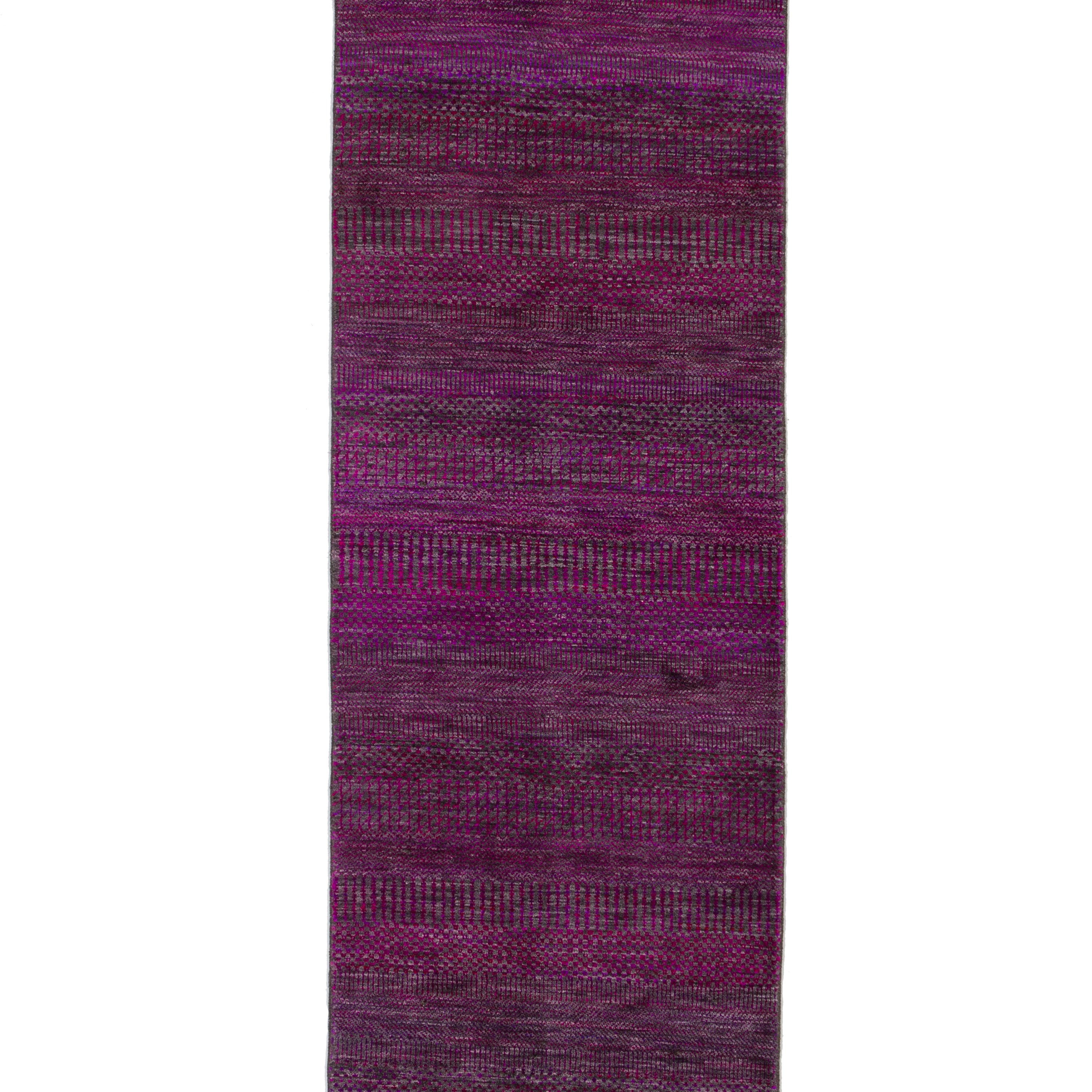 Hand-knotted Wool Rug - 19'10" x 2'6" Default Title