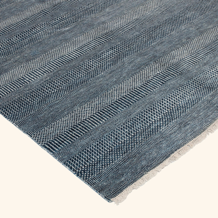 Hand-knotted Wool Rug - 9'2" x 6' Default Title
