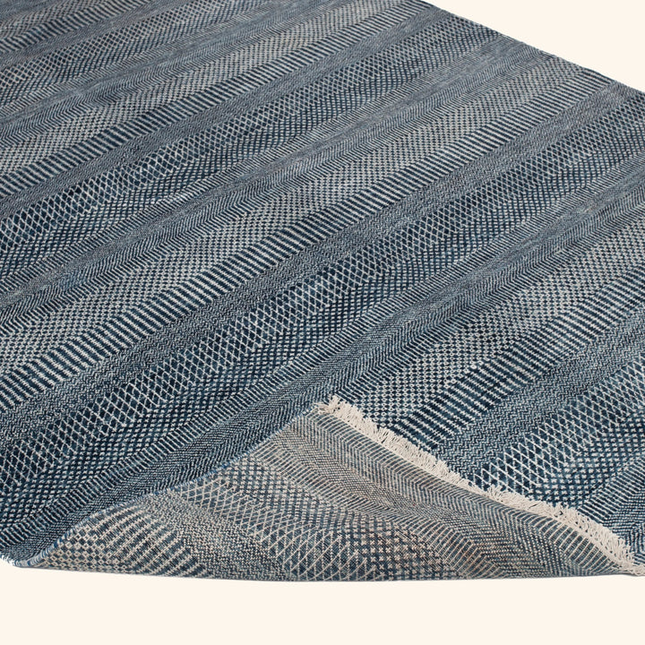 Hand-knotted Wool Rug - 9'2" x 6' Default Title