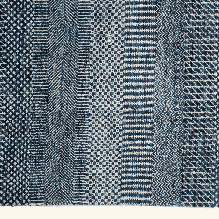 Hand-knotted Wool Rug - 9'2" x 6' Default Title