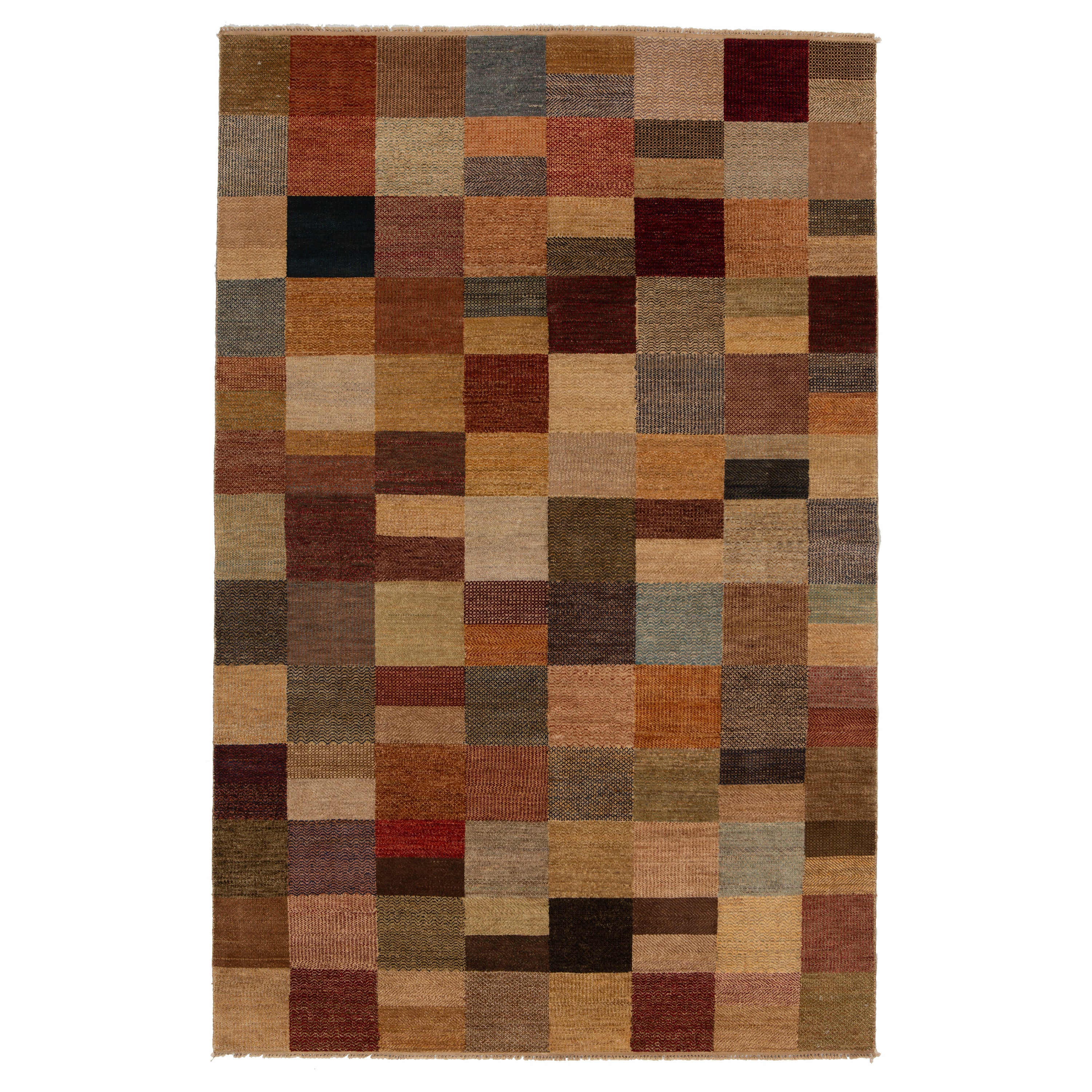 Hand-knotted Wool Rug - 9'2" x 6'1" Default Title