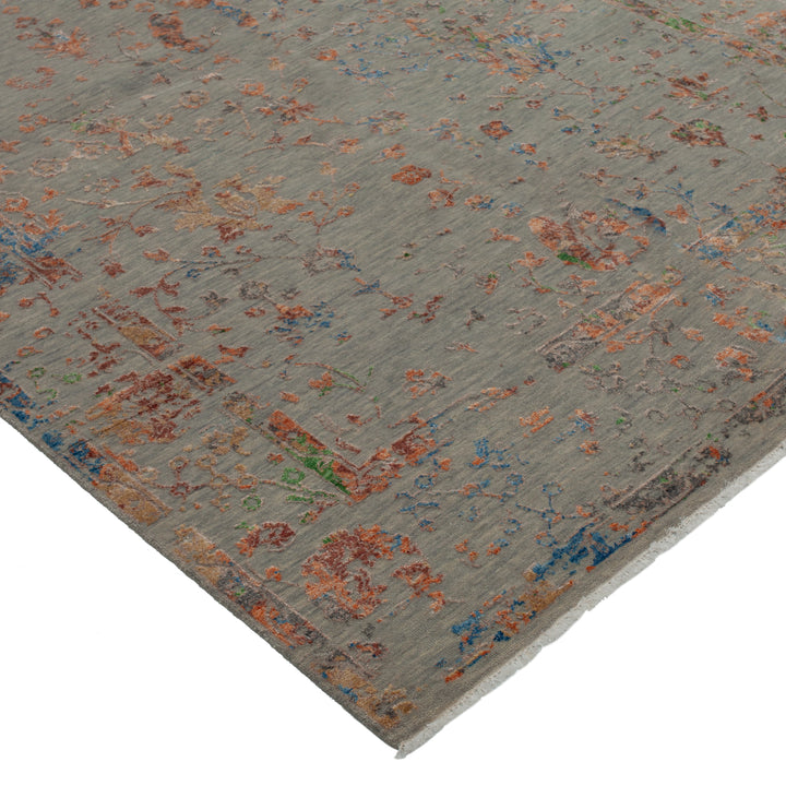 Hand-knotted Wool Rug - 9'1" x 6'3" Default Title