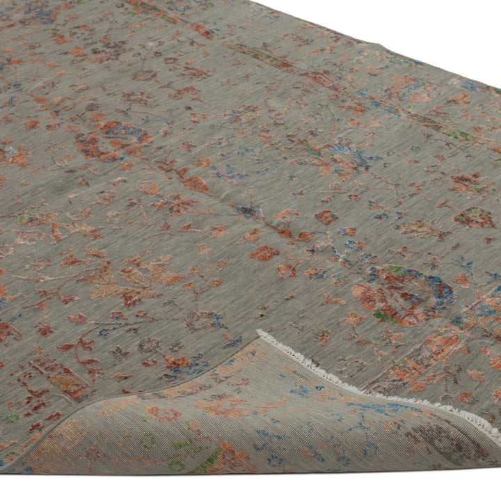 Hand-knotted Wool Rug - 9'1" x 6'3" Default Title