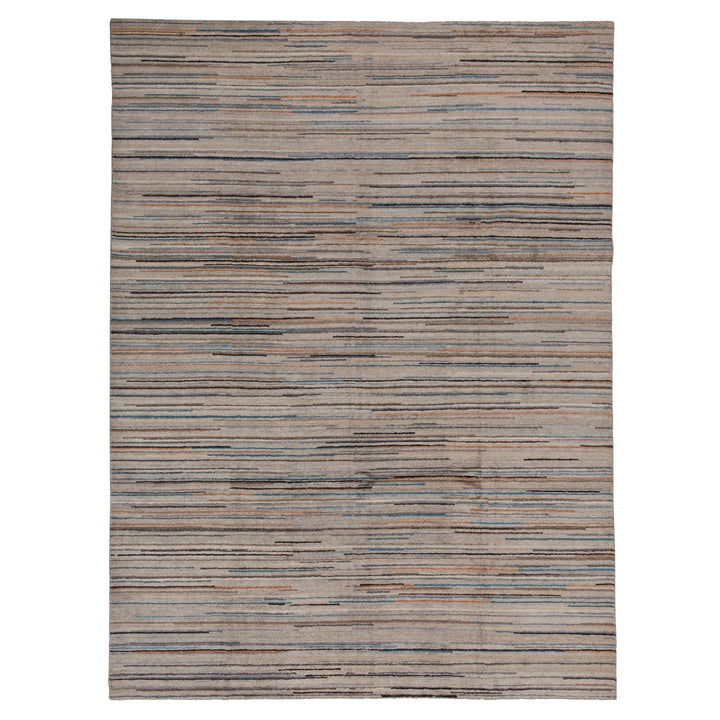 Hand-knotted Wool Rug - 12'3" x 9' Default Title