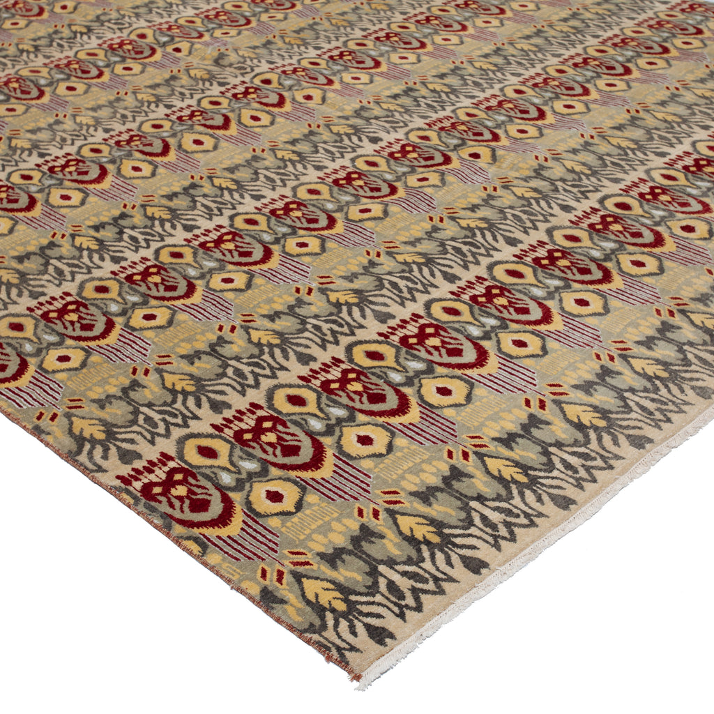 Hand-knotted Wool Rug - 14'3" x 10'1" Default Title
