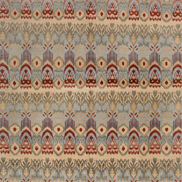 Hand-knotted Wool Rug - 9'1" x 6'1" Default Title