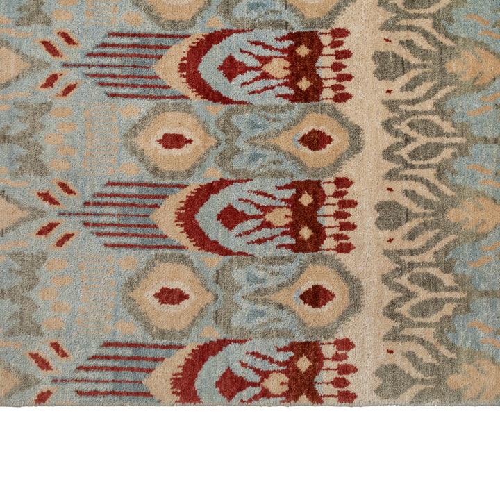 Hand-knotted Wool Rug - 9'1" x 6'1" Default Title