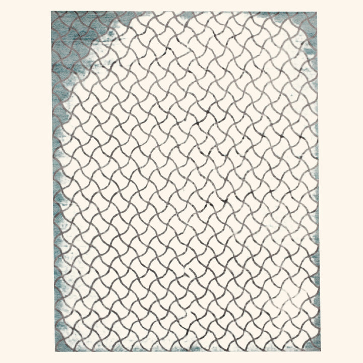 Hand-knotted Wool Rug - 14'9" x 11'10" Default Title