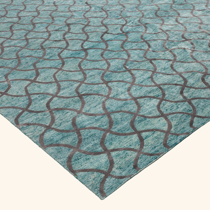 Hand-knotted Wool Rug - 14'9" x 11'10" Default Title