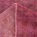 Pink Overdyed Wool Rug - 12' x 17'8"