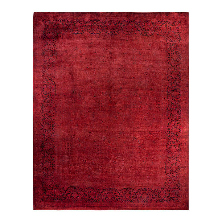 Red Samsara Wool Rug - 11'10" x 15'3"