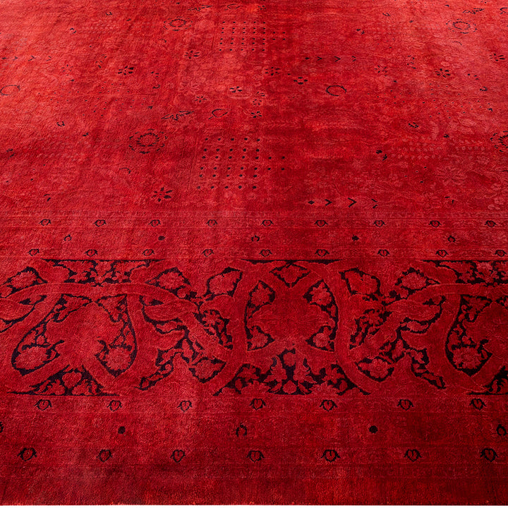Red Samsara Wool Rug - 11'10" x 15'3"