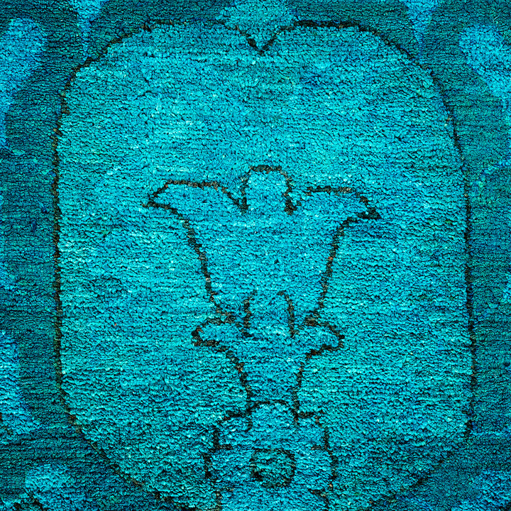Blue Samsara Wool Rug - 11'6" x 17'8"
