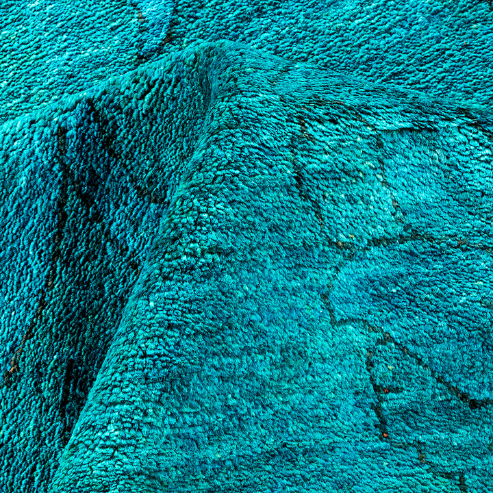 Blue Samsara Wool Rug - 11'6" x 17'8"