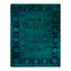 Color Reform, One-of-a-Kind Handmade Area Rug  - Green, 11'10" x 15'3"