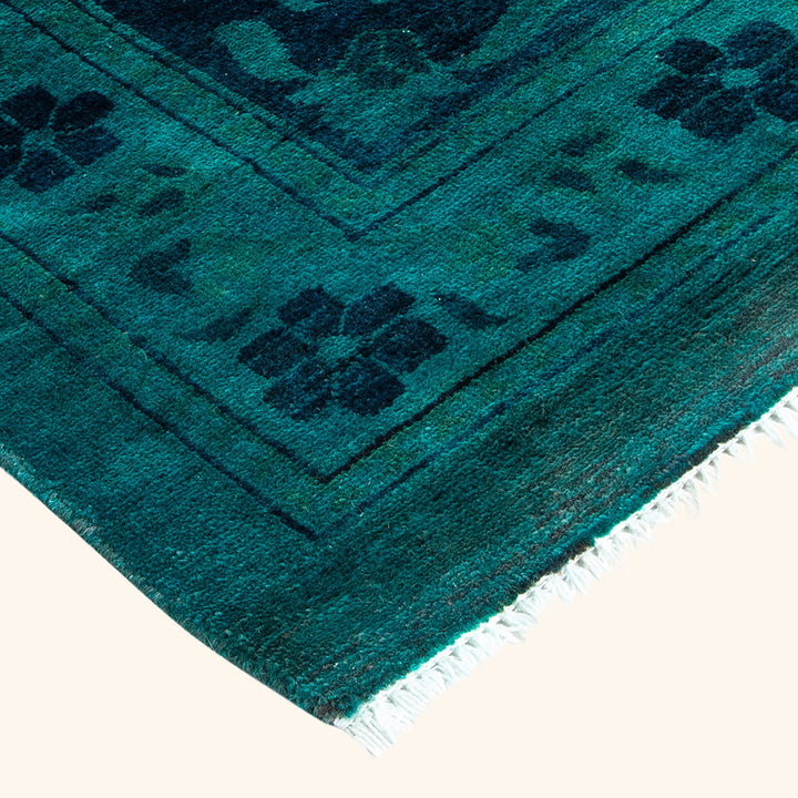 Green Samsara Wool Rug - 11'10" x 15'3"