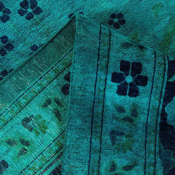 Green Samsara Wool Rug - 11'10" x 15'3"