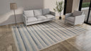 Grey Swedish Flatweave Rug - 9'2" x 12'4"