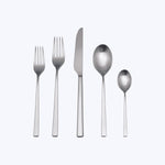 Atena Flatware, Ice Finish 5 Piece