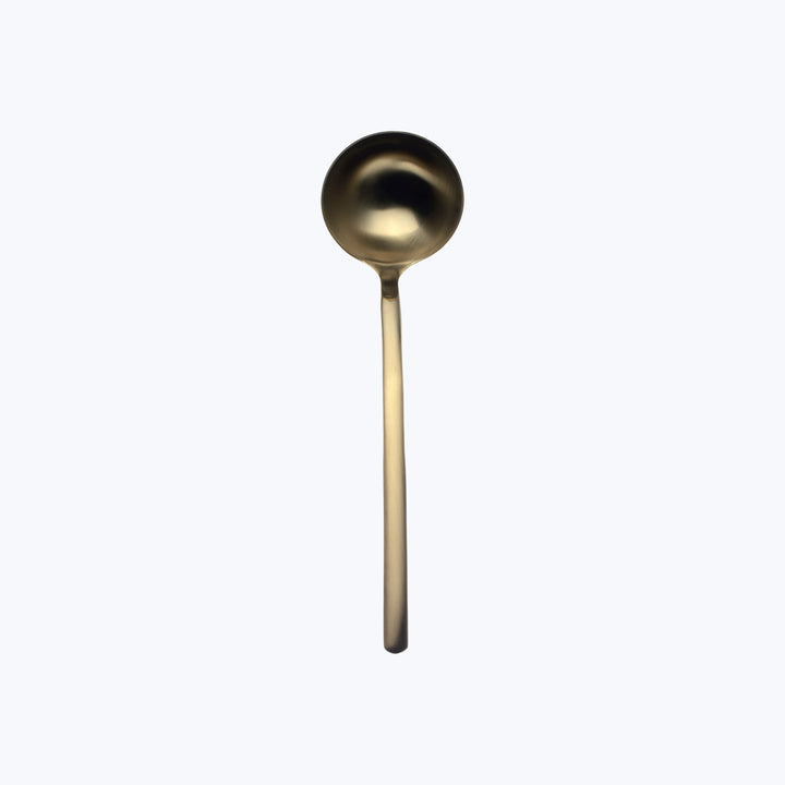 Due Serveware, Ice Finish Oro / Gravy Ladle (1 Piece)