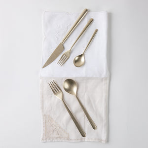 Linea Flatware, Ice Finish Champagne / 20 Piece - hover
