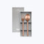 Stile Serveware, Ice Finish Bronzo / Serving Set (Fork & Spoon)