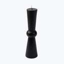 Josee Pillar Candle Tall / Black