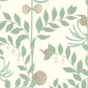 Secret Garden Wallpaper, 11 yard roll Soft Green