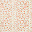 Les Touches Wallpaper, 12 yard roll Tangerine