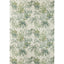 Pastoral and Oriental themed fabric pattern in shades of green.