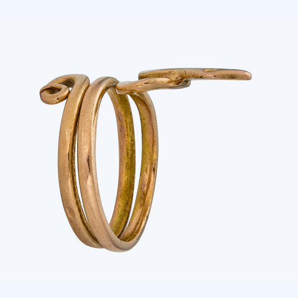 English vintage snake ring