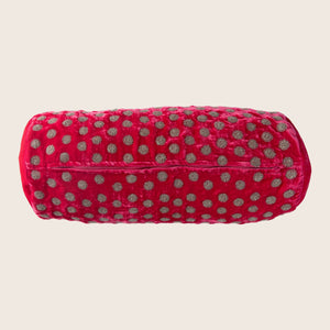 Medal Bolster Pillow Hot Pink - hover