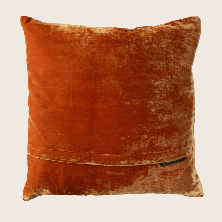 Medal Pillow Dark Tangerine